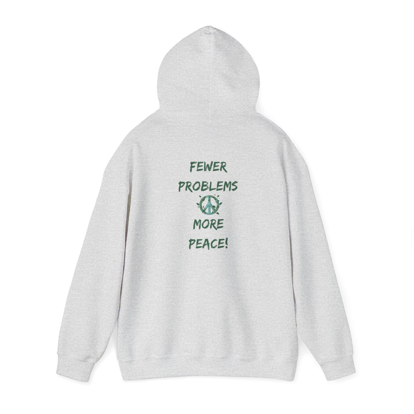 "Plants Over People" Hooded Sweatshirt (6 Sizes, 6 colors)