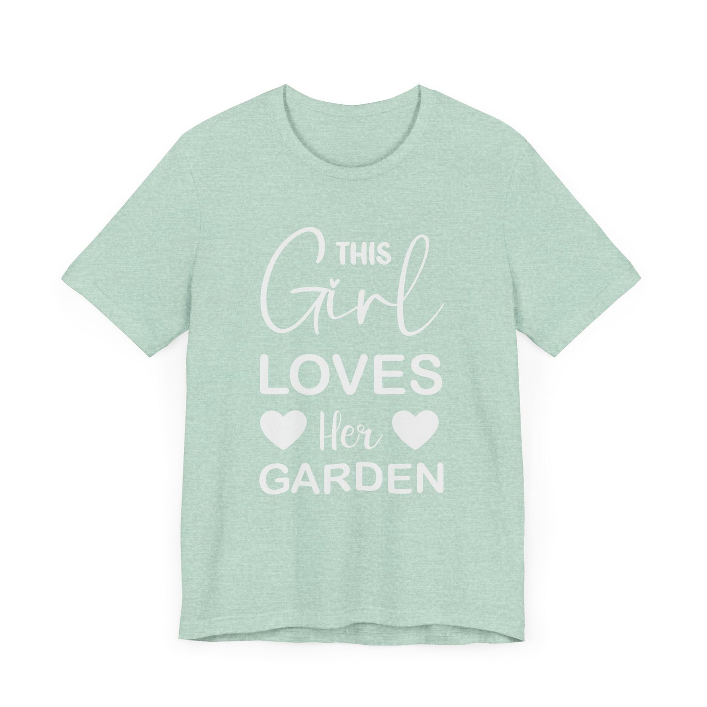 Garden Girl at Heart T-Shirt | Unisex Jersey Short Sleeve Tee