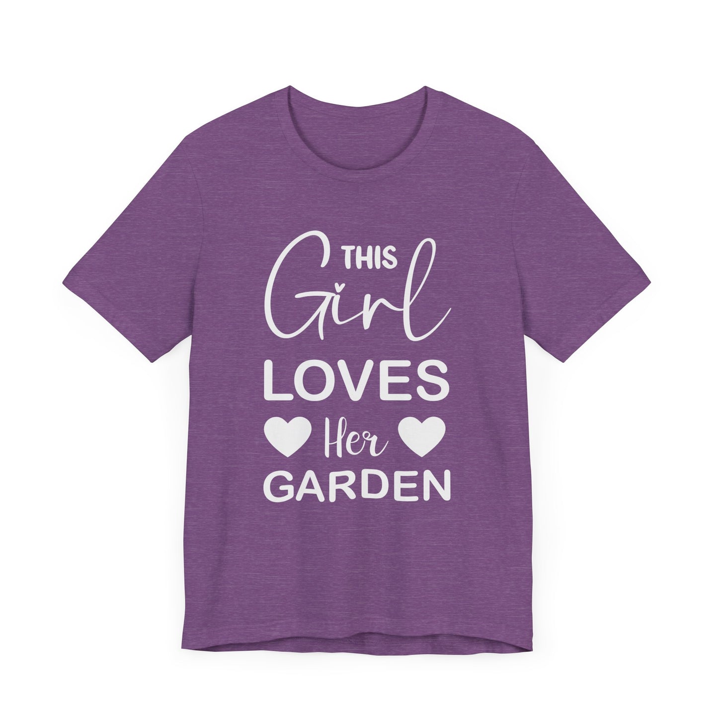 Garden Girl at Heart T-Shirt | Unisex Jersey Short Sleeve Tee