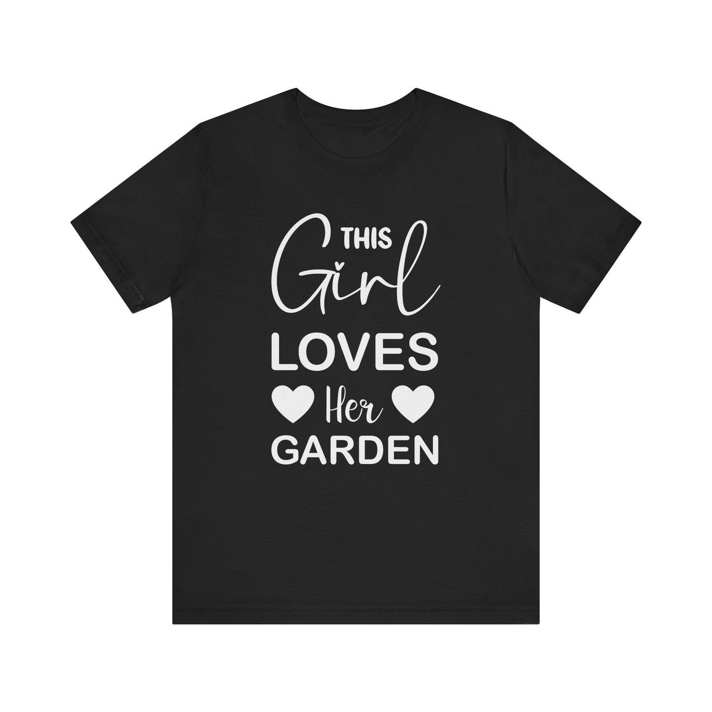Garden Girl at Heart T-Shirt | Unisex Jersey Short Sleeve Tee
