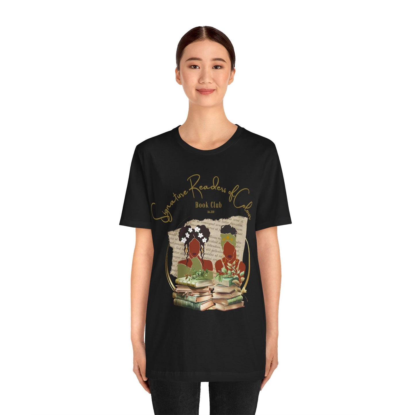 SRC Black Unisex Jersey Short Sleeve Tee