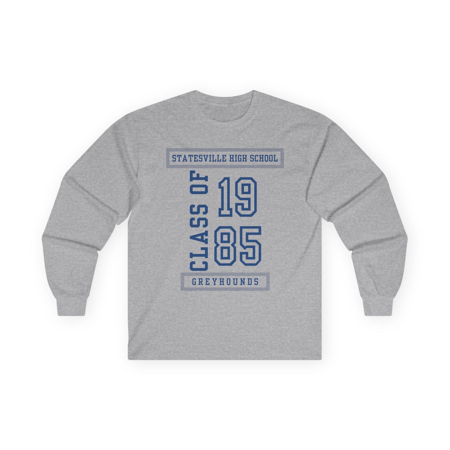 Copy of Statesville High School Class of 1985 Reunion Greyhounds Forever | Grey | Unisex Ultra Cotton Long Sleeve Tee