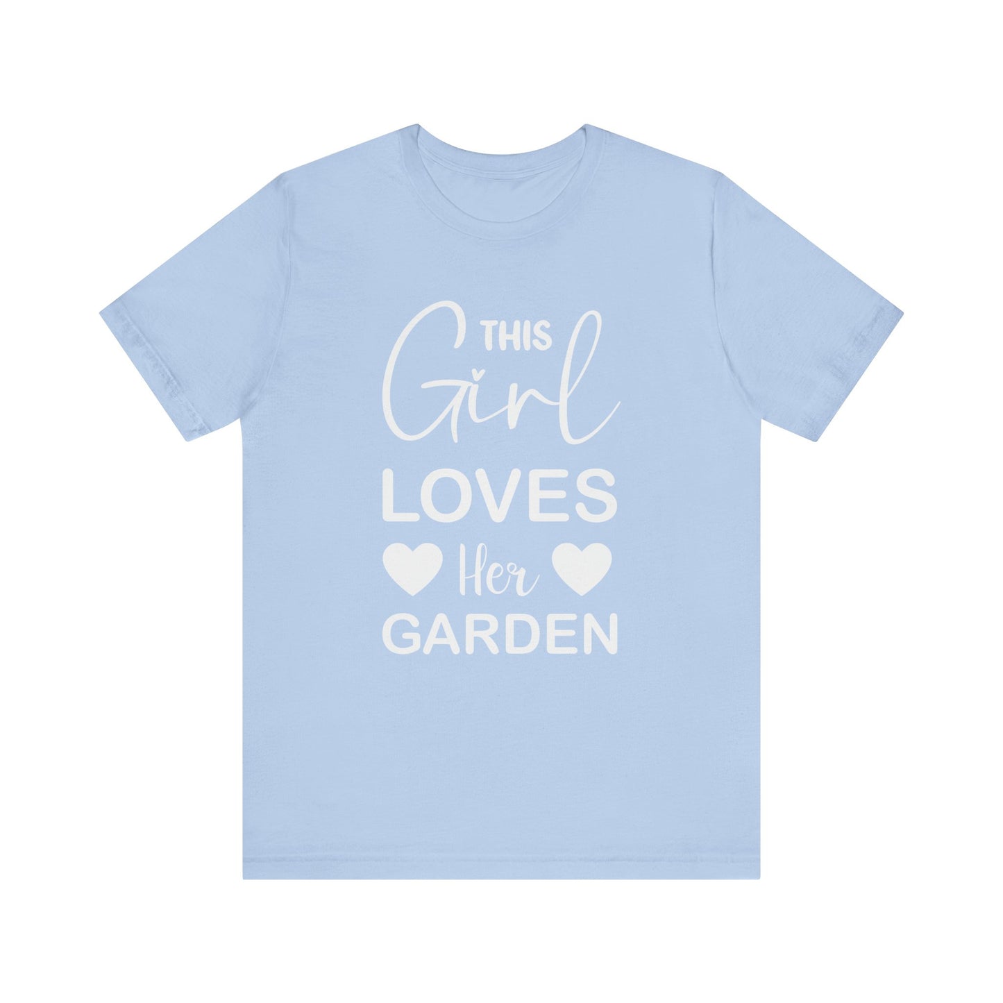 Garden Girl at Heart T-Shirt | Unisex Jersey Short Sleeve Tee