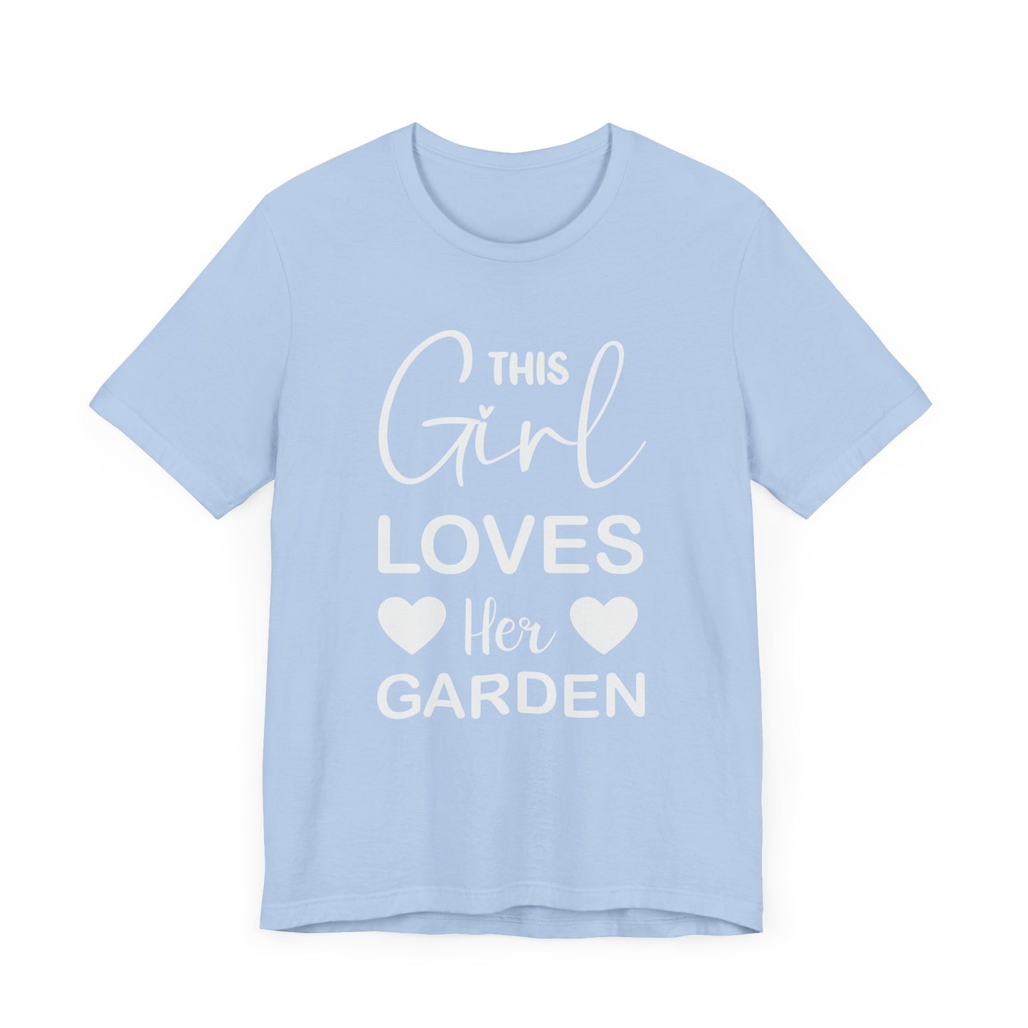 Garden Girl at Heart T-Shirt | Unisex Jersey Short Sleeve Tee