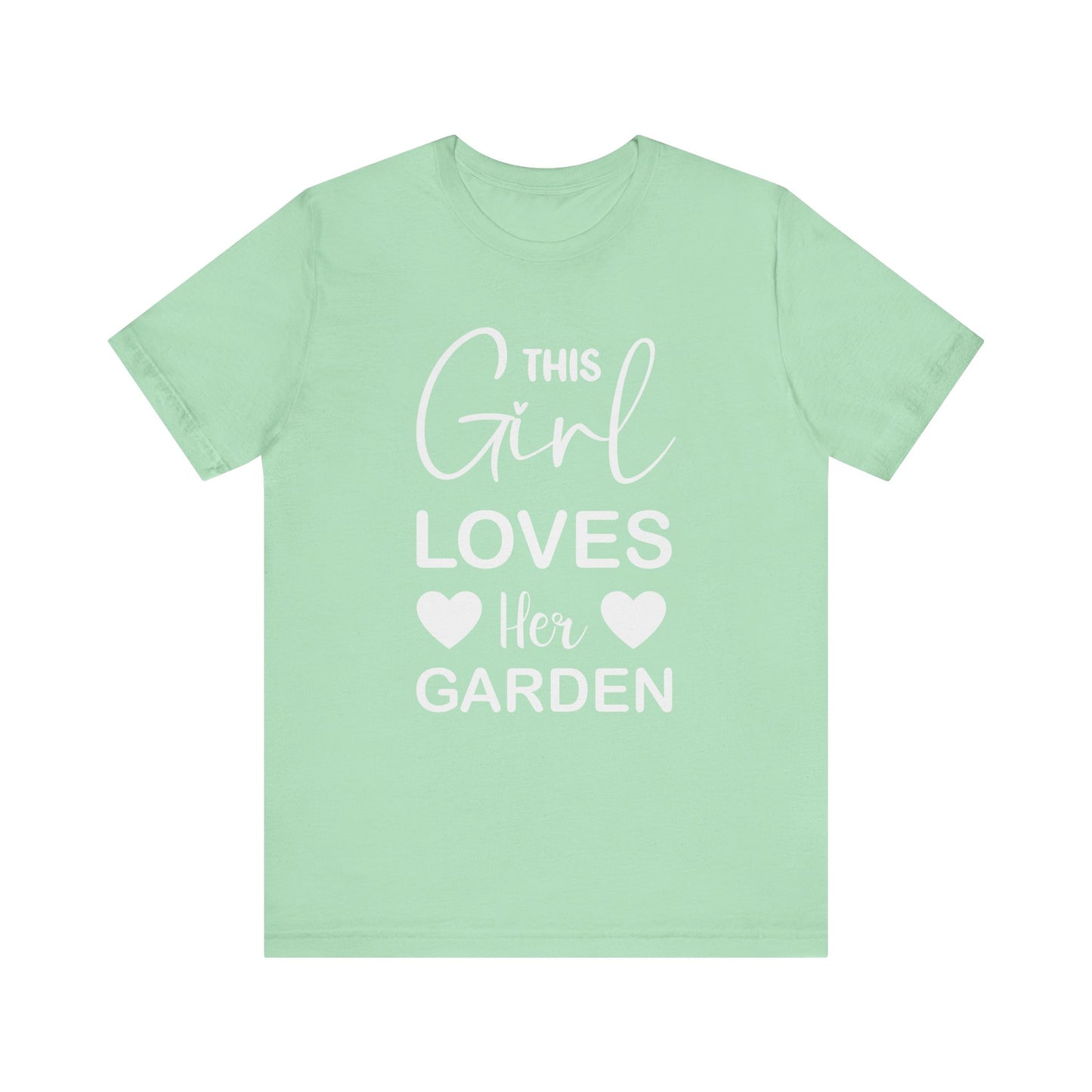 Garden Girl at Heart T-Shirt | Unisex Jersey Short Sleeve Tee