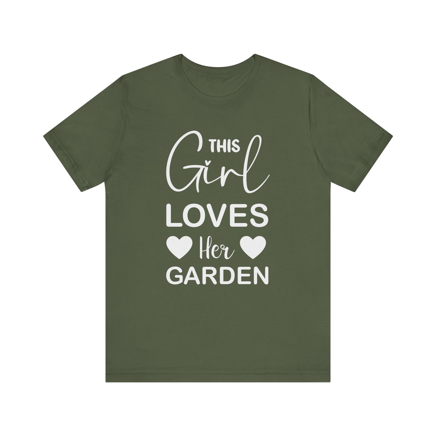Garden Girl at Heart T-Shirt | Unisex Jersey Short Sleeve Tee