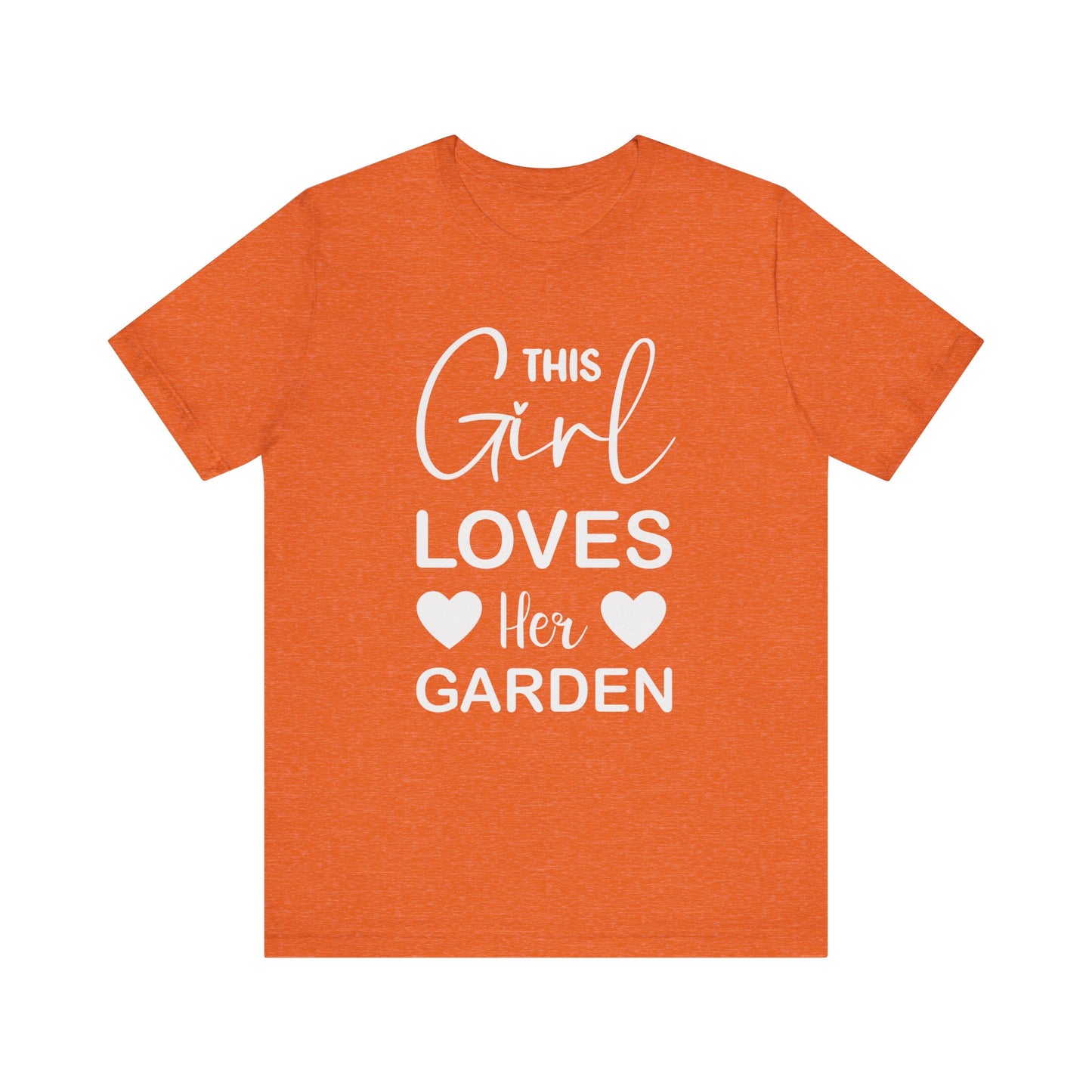 Garden Girl at Heart T-Shirt | Unisex Jersey Short Sleeve Tee