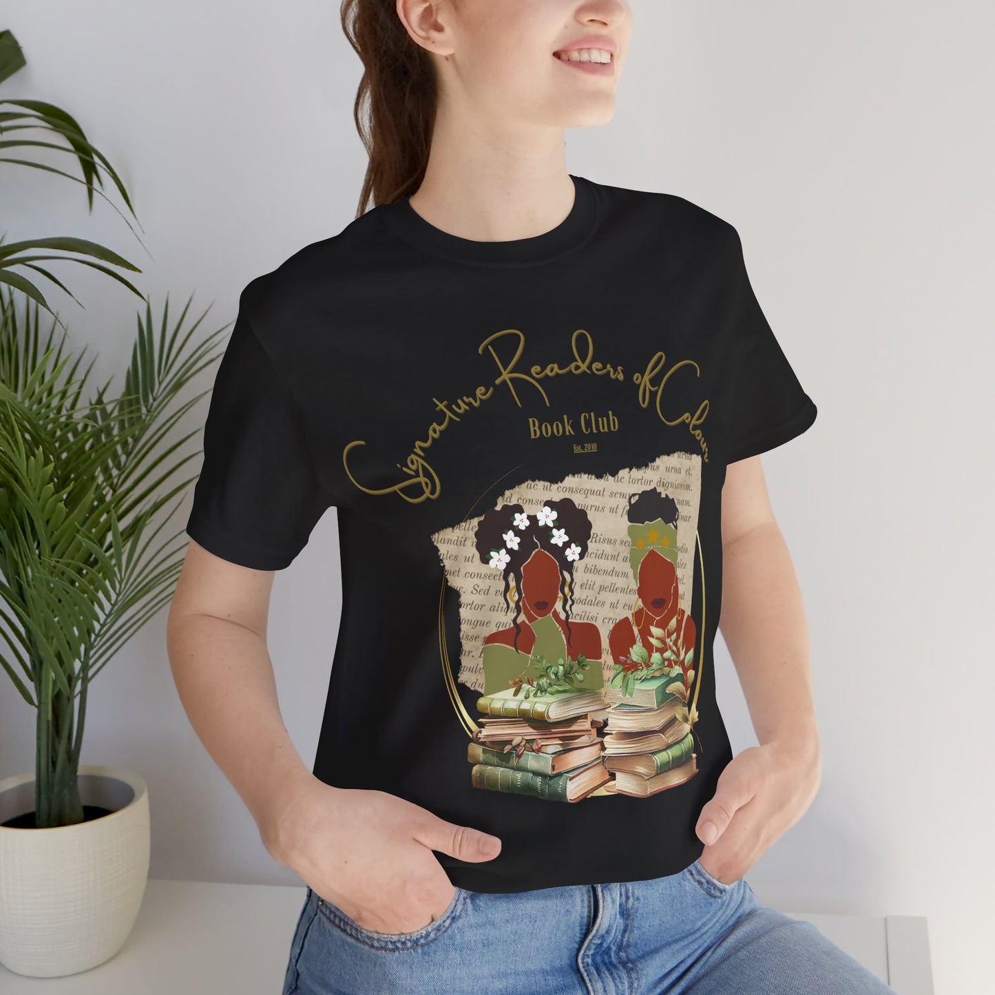 SRC Black Unisex Jersey Short Sleeve Tee