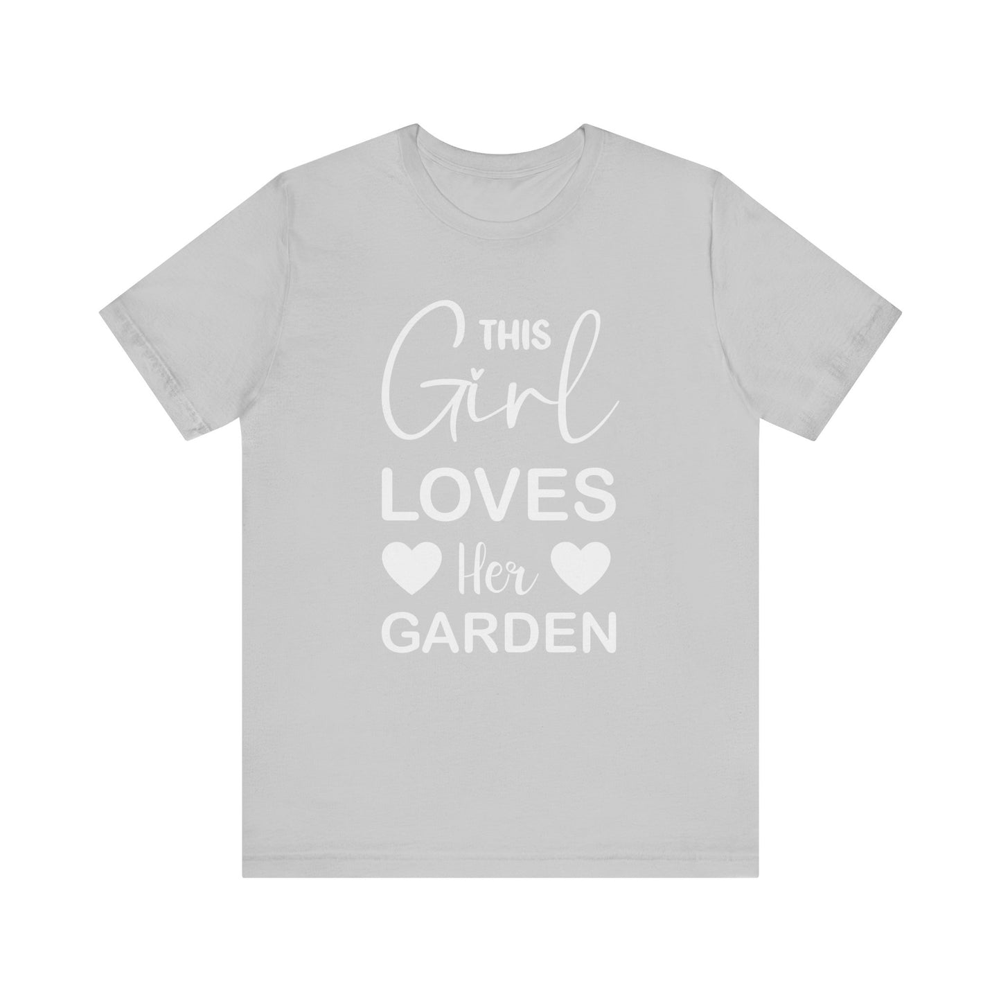 Garden Girl at Heart T-Shirt | Unisex Jersey Short Sleeve Tee