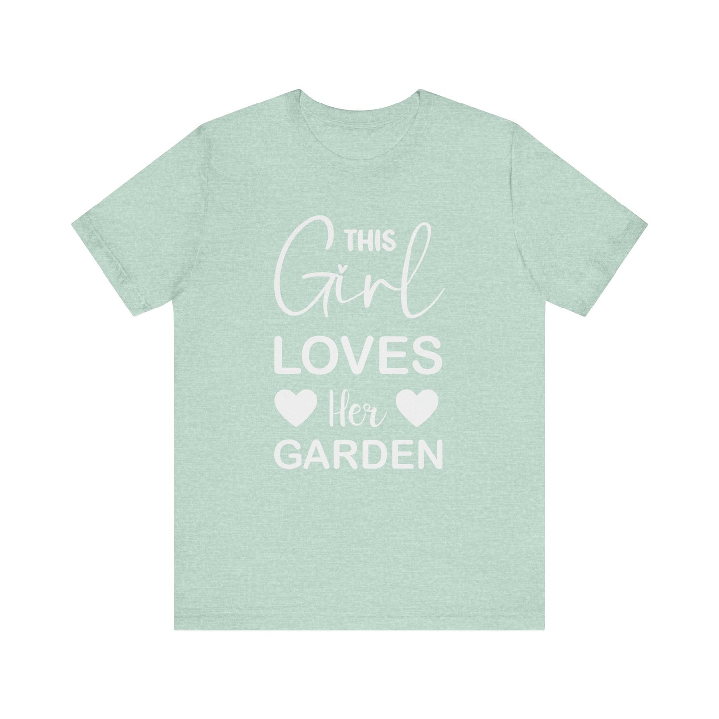 Garden Girl at Heart T-Shirt | Unisex Jersey Short Sleeve Tee