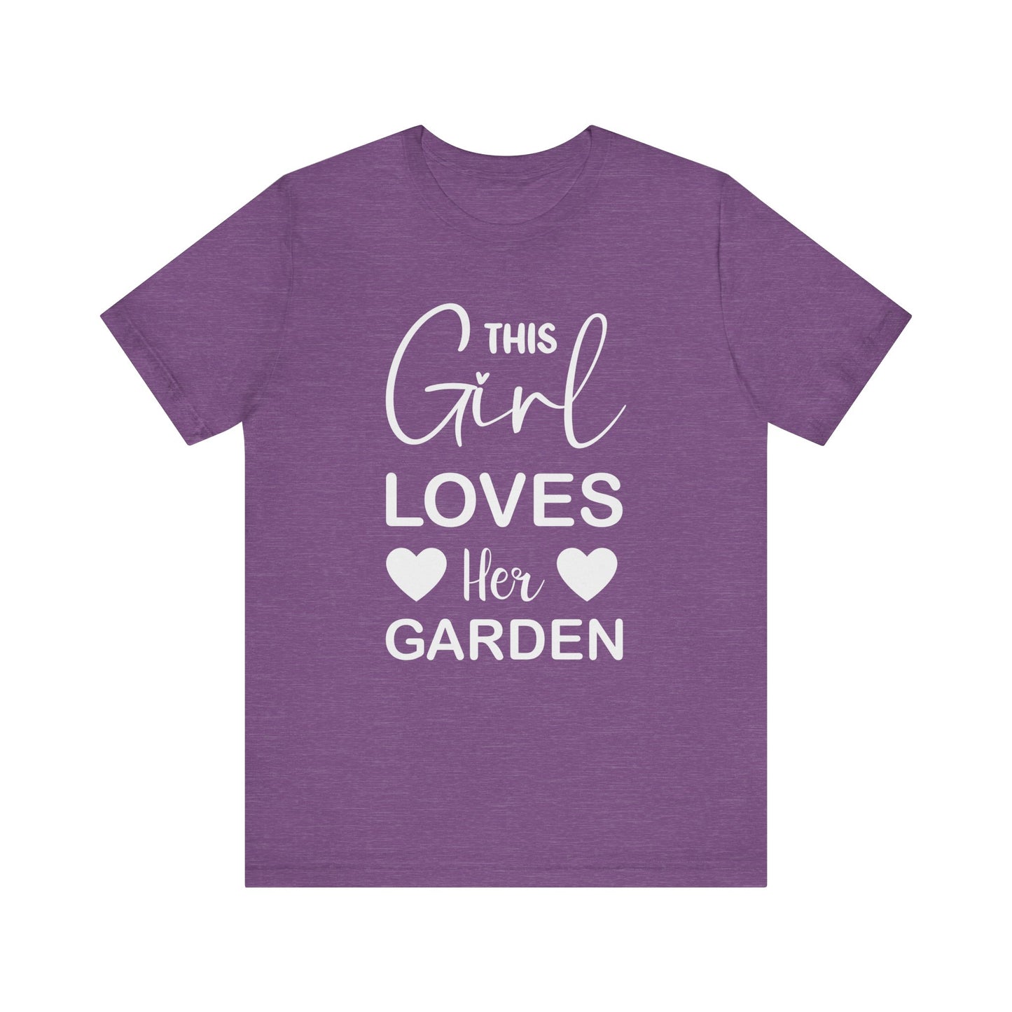 Garden Girl at Heart T-Shirt | Unisex Jersey Short Sleeve Tee