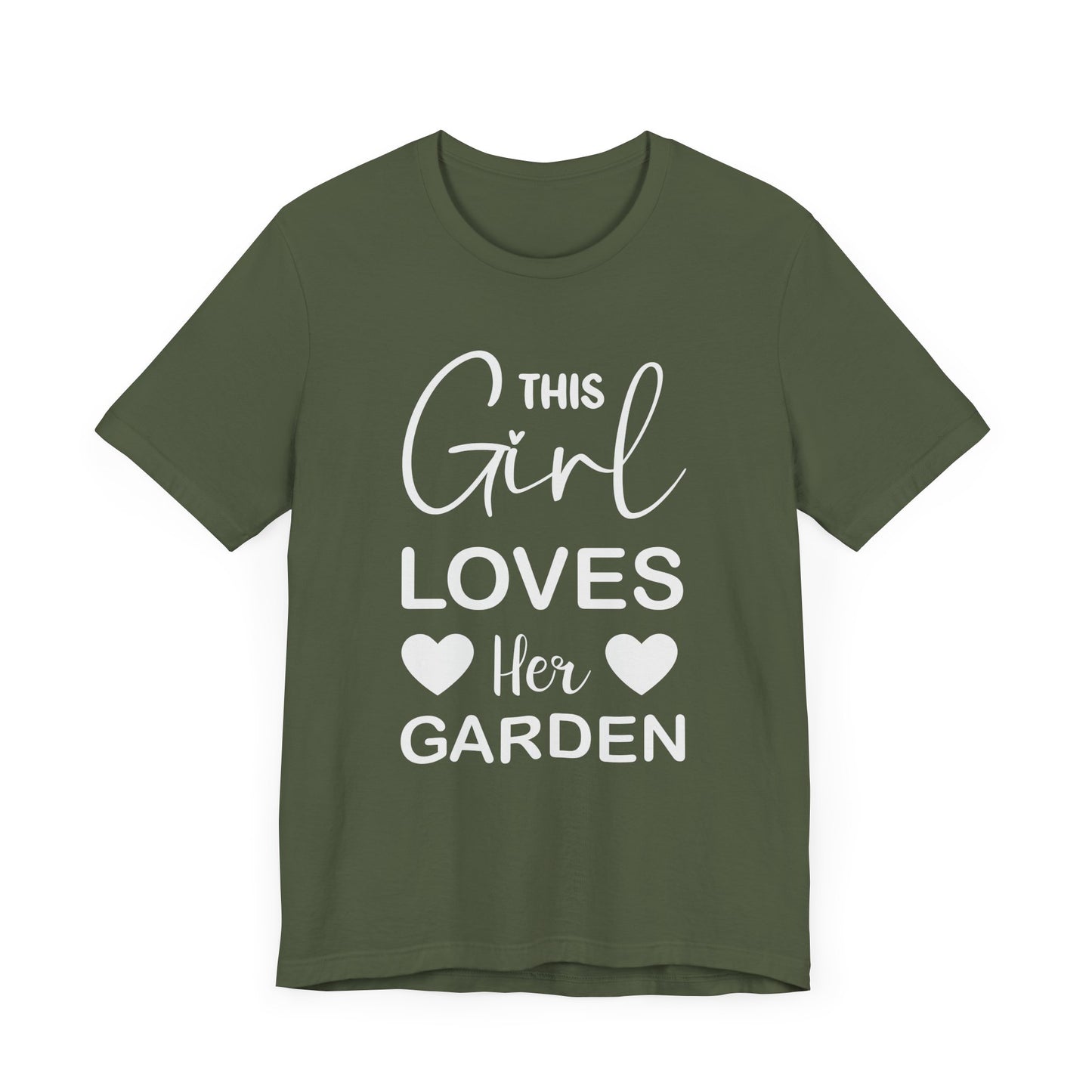 Garden Girl at Heart T-Shirt | Unisex Jersey Short Sleeve Tee