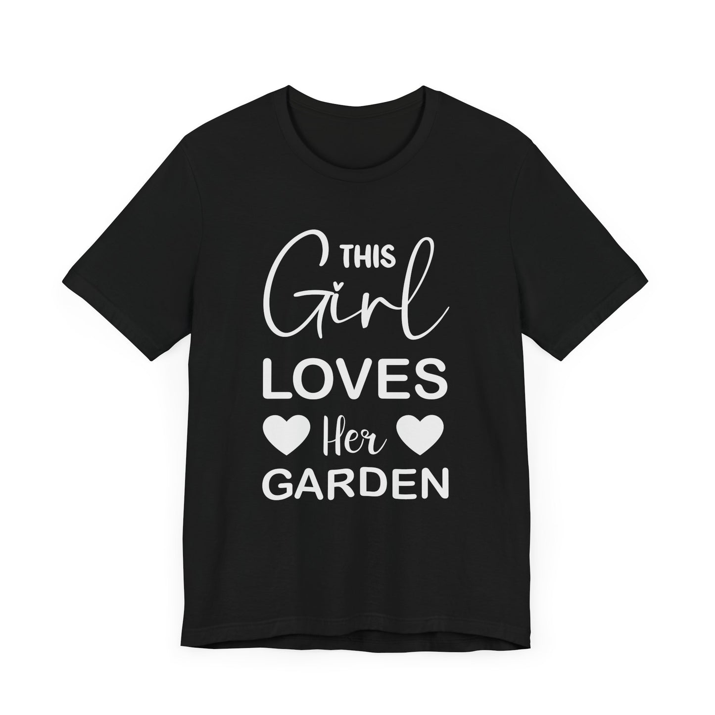Garden Girl at Heart T-Shirt | Unisex Jersey Short Sleeve Tee