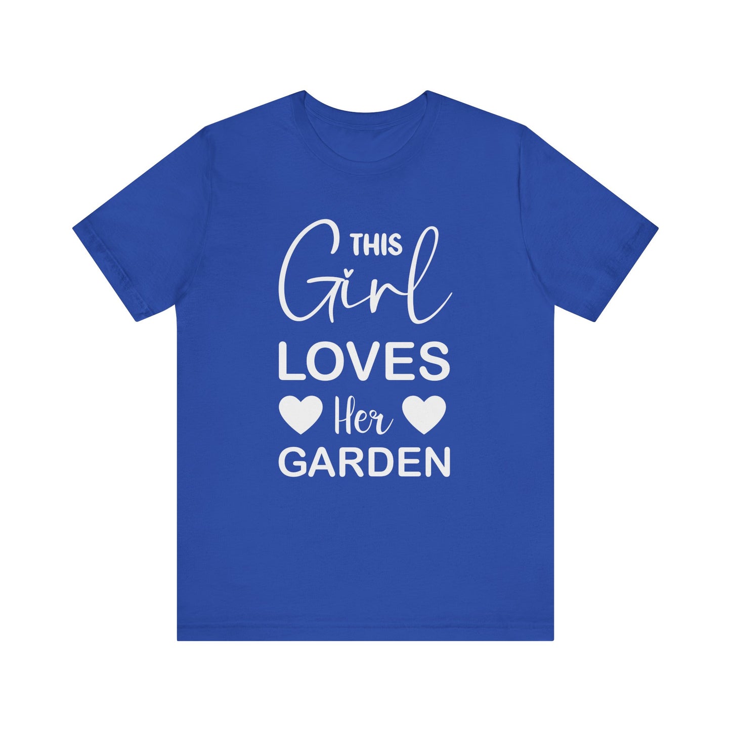 Garden Girl at Heart T-Shirt | Unisex Jersey Short Sleeve Tee