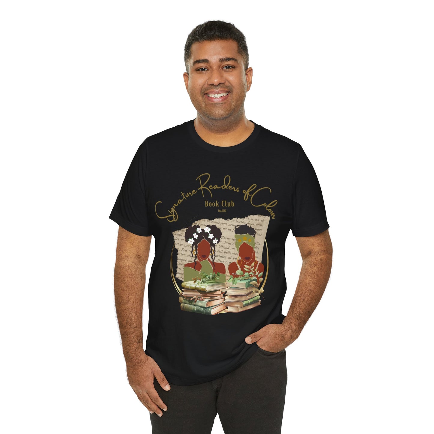 SRC Black Unisex Jersey Short Sleeve Tee