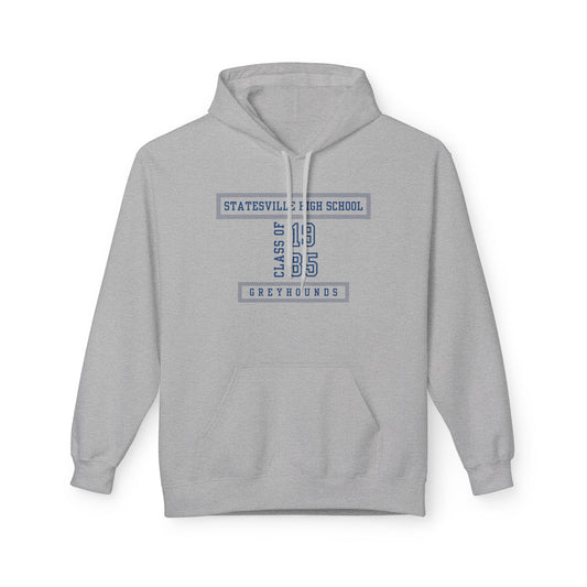 Greyhounds Forever – Statesville High Class of 1985 Unisex Fleece Reunion Hoodie