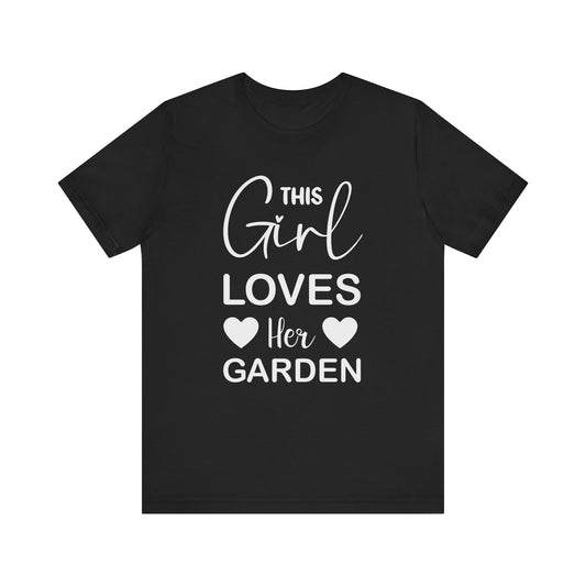 Garden Girl at Heart T-Shirt | Unisex Jersey Short Sleeve Tee
